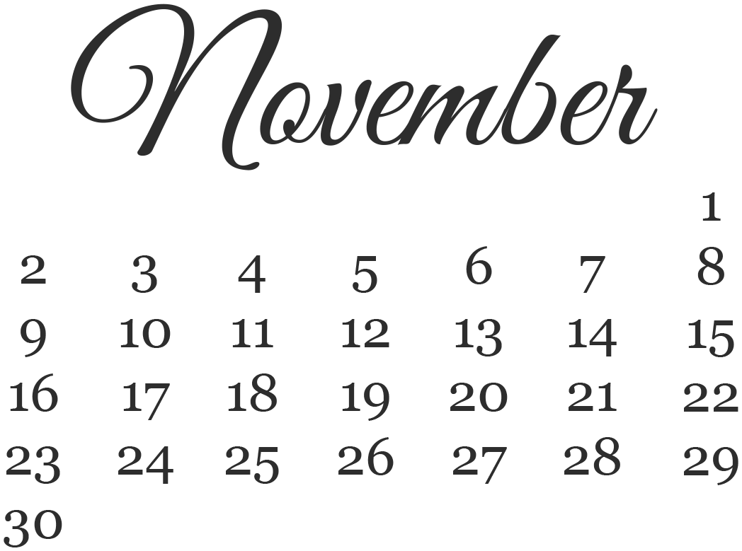 Календарь без месяцев. Календарь ноябрь. Календарь без фона. Цифры календаря на прозрачном фоне. Календарь ноябрь на прозрачном фоне.