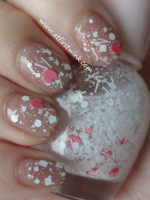Snow of Love nail polish from the Etude House If story nail kit 3