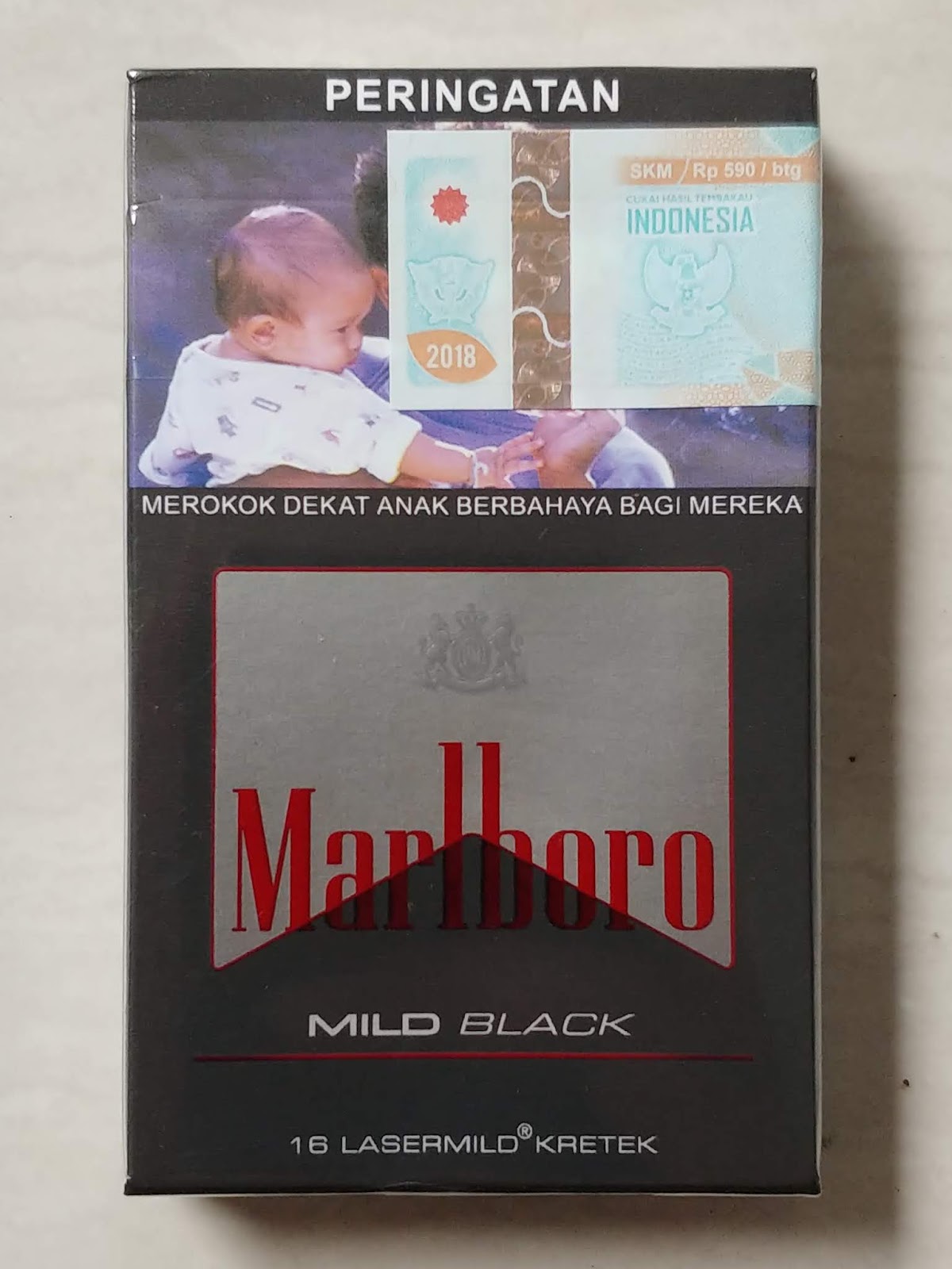 Marlboro Mild Black, SKM LTLN Medium Harga Premium dengan Fitur Air