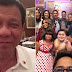 President Rodrigo Duterte greets Eat Bulaga on their 37th year Anniversary