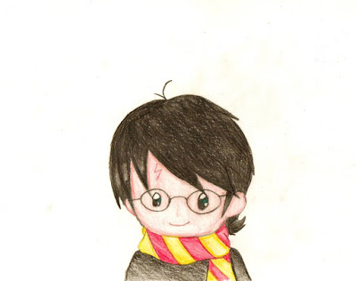 Dibujo de Harry Potter