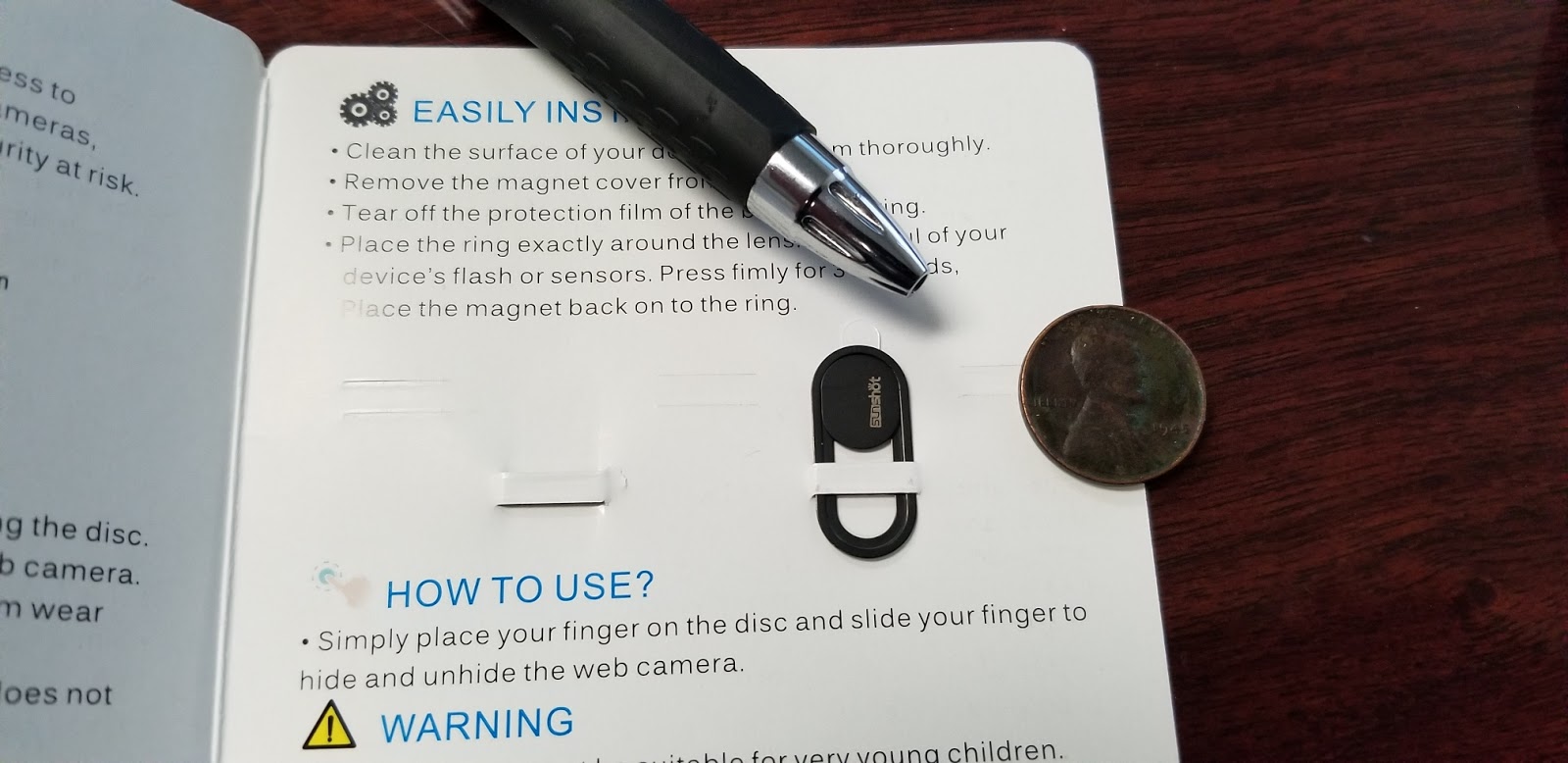 Randomly Learned cam Privacy Cover for Dell Latitude E7480