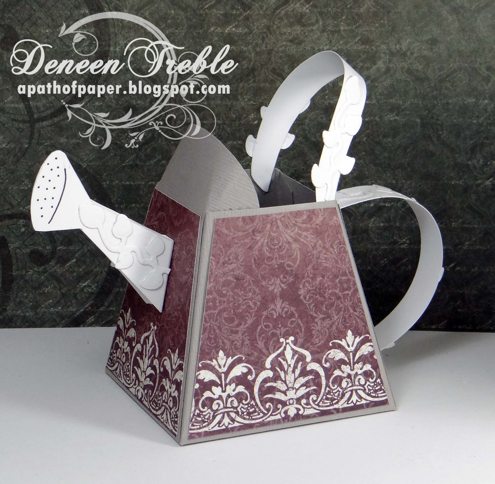 A Path of Paper: Heartfelt Creations Watering Cans