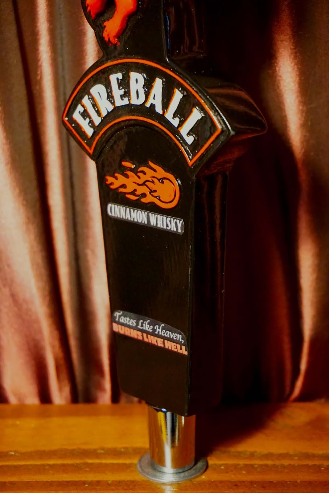 Tap Handle 546 Sazerac Fireball Cinnamon Whisky