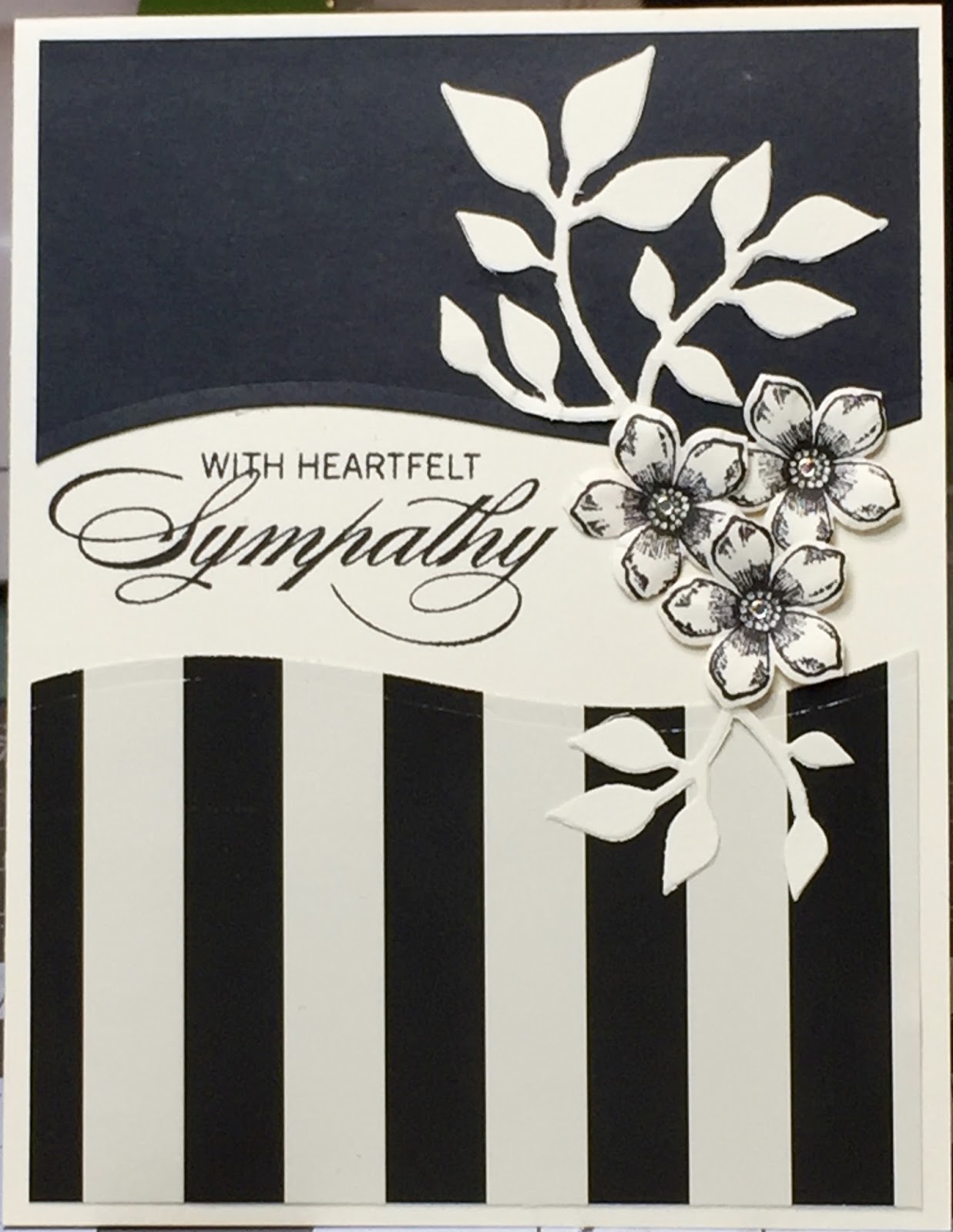 D. Vance Paper Art Designs SYMPATHY CARD