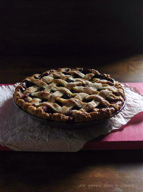 Blueberry-Strawberry Pie | une gamine dans la cuisine