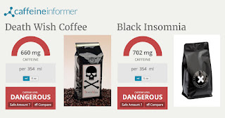 Death Wish vs Black Insomnia Coffee