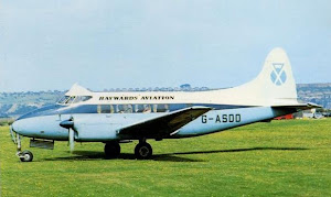 De Havilland  Dove at Portsmouth Airport