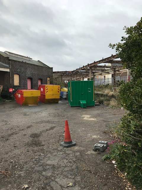 Abandoned parcel depot and sidings, Margate station, Kent