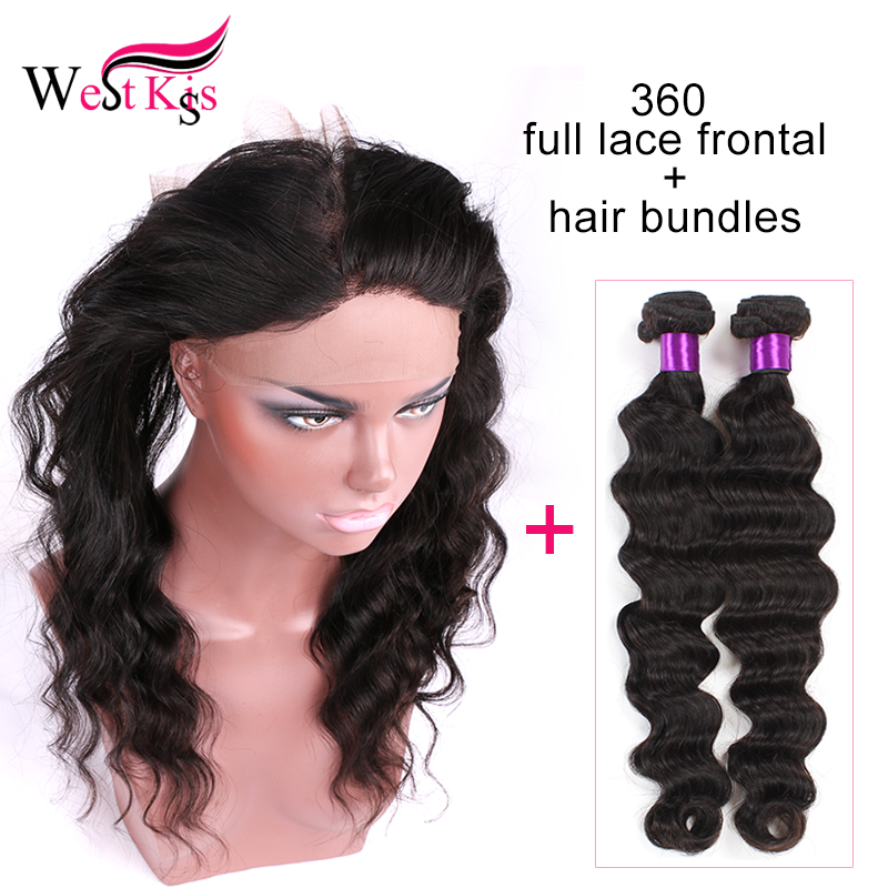 West Kiss Hair West Kiss Hair Store New Arrive Loose Deep 360 Lace