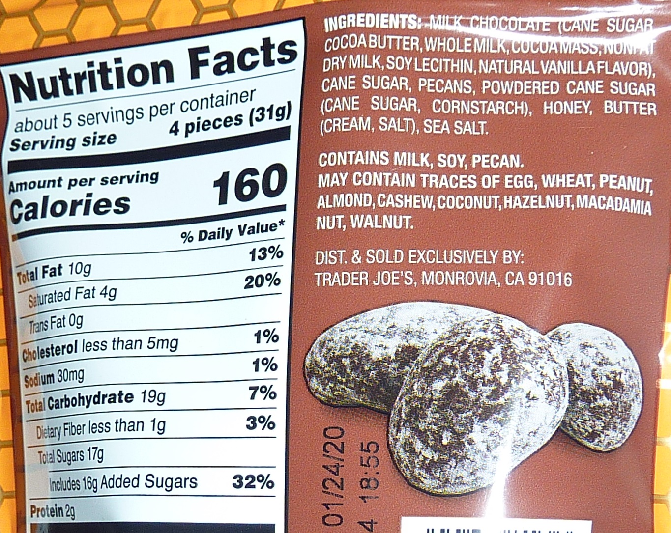 What's Good at Trader Joe's? Trader Joe's Milk Chocolate & Honey