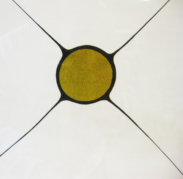 Gotcha modern 1970s benjamin chee chee modernist print good morning 