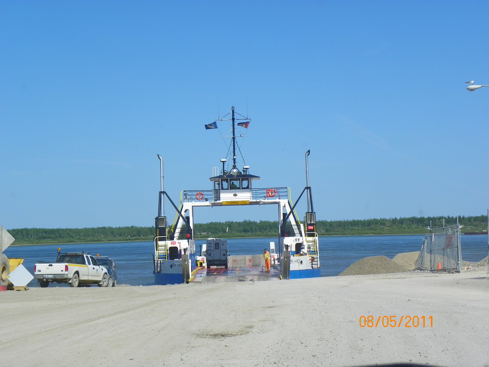 Alaska Vacation 2 Fort Simpson,NWT to Fort Providence, NWT