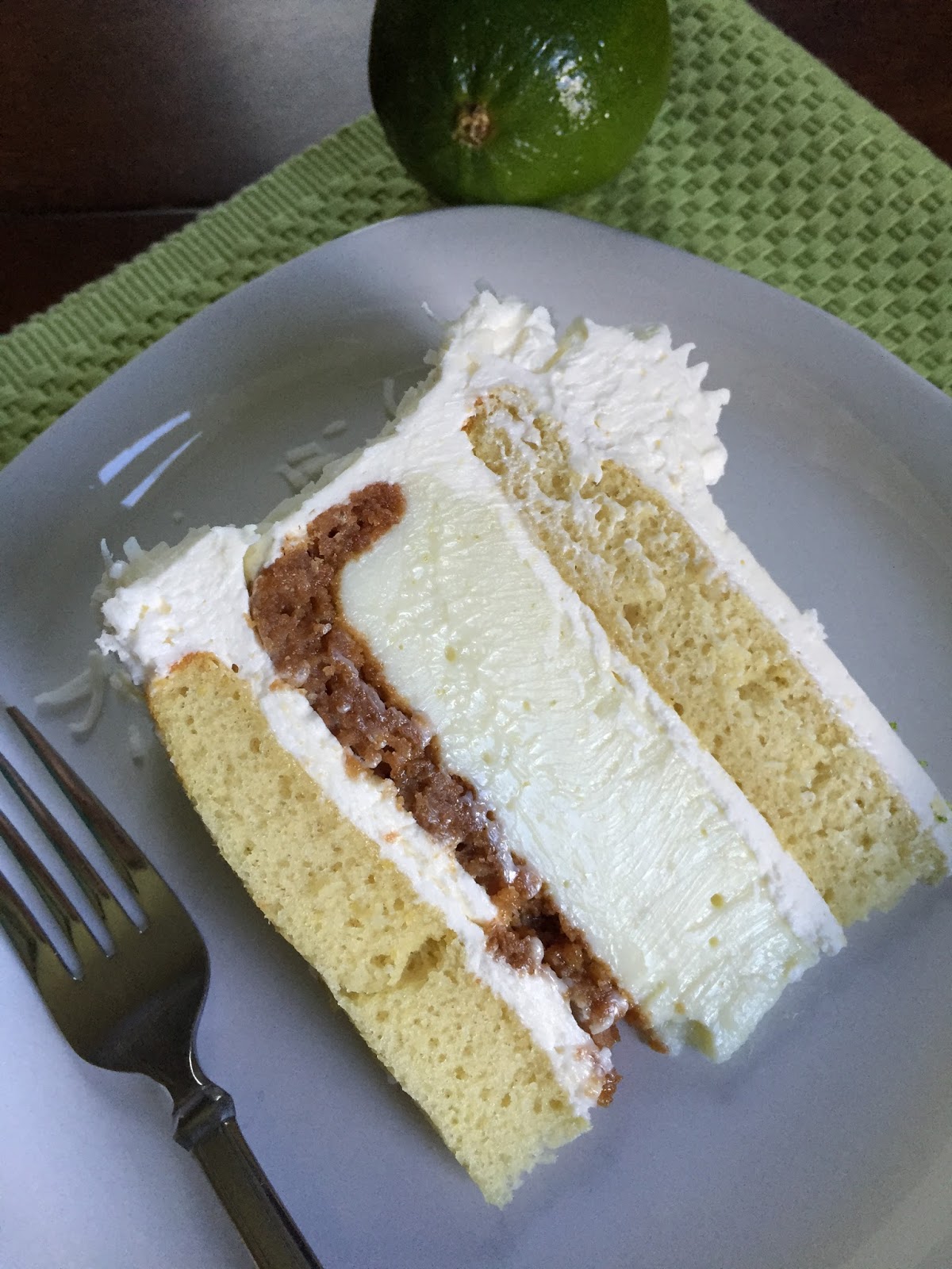 Love Pie. Love Cake. PIECAKEN. Key Lime Piecaken Key Lime Pie in a