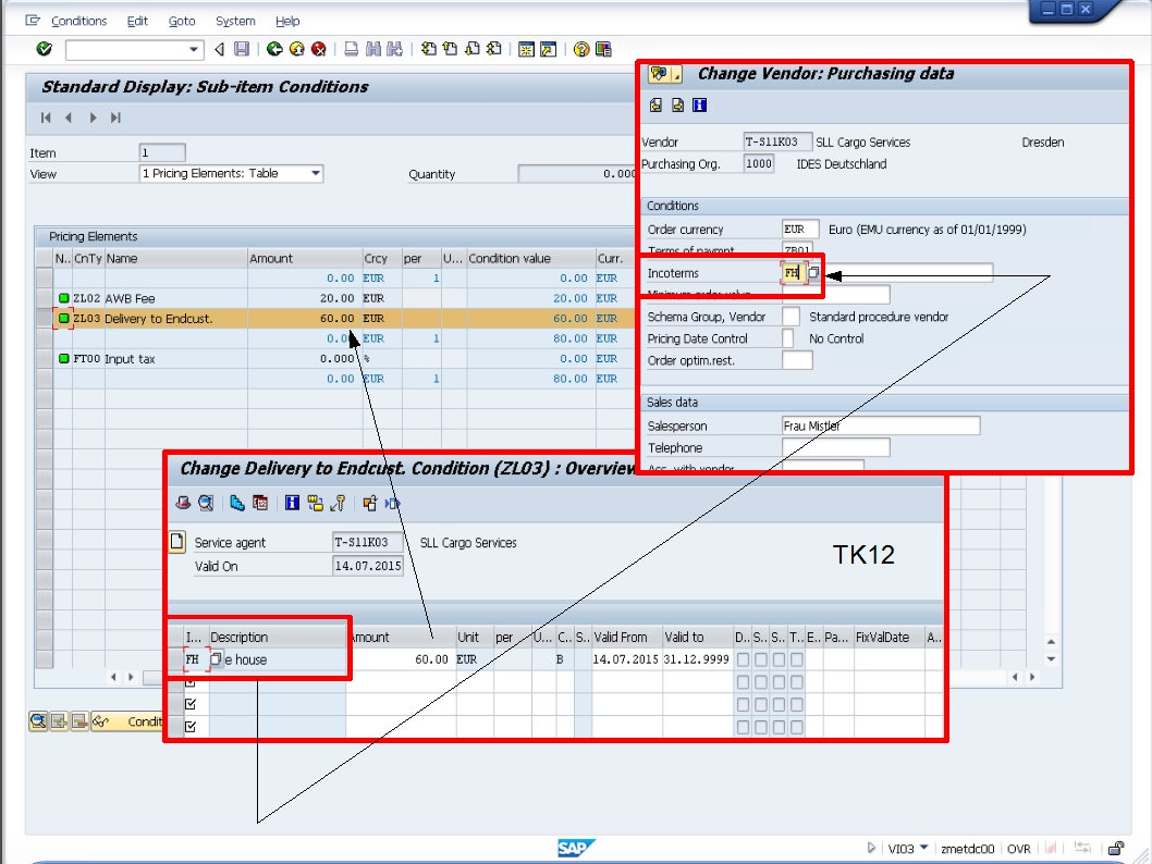 青蛙SAP分享 Froggy's SAP sharing LES Transporation Case 10 Test Creating
