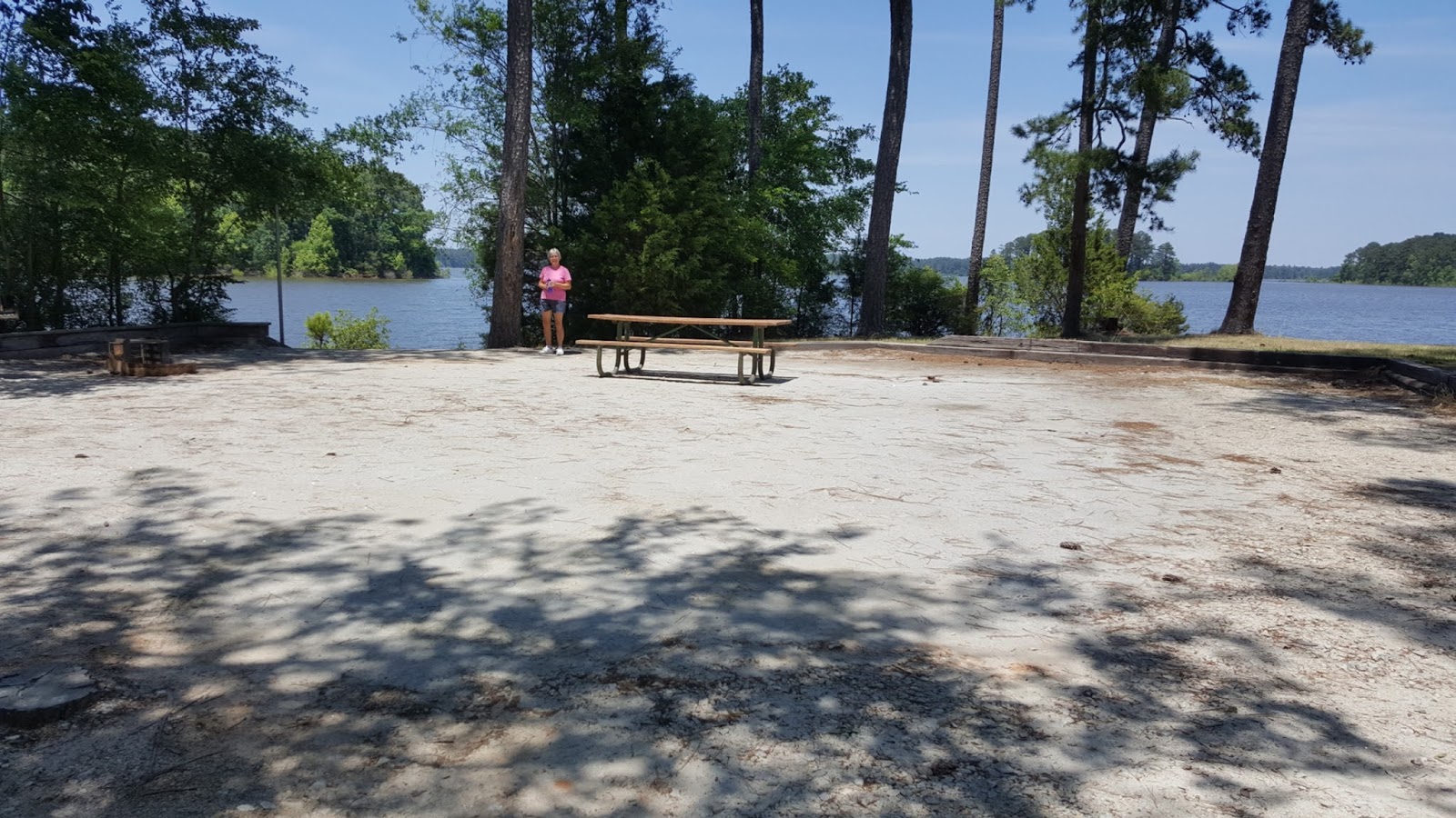 J and B and Lady Blue Some stops in South Carolina