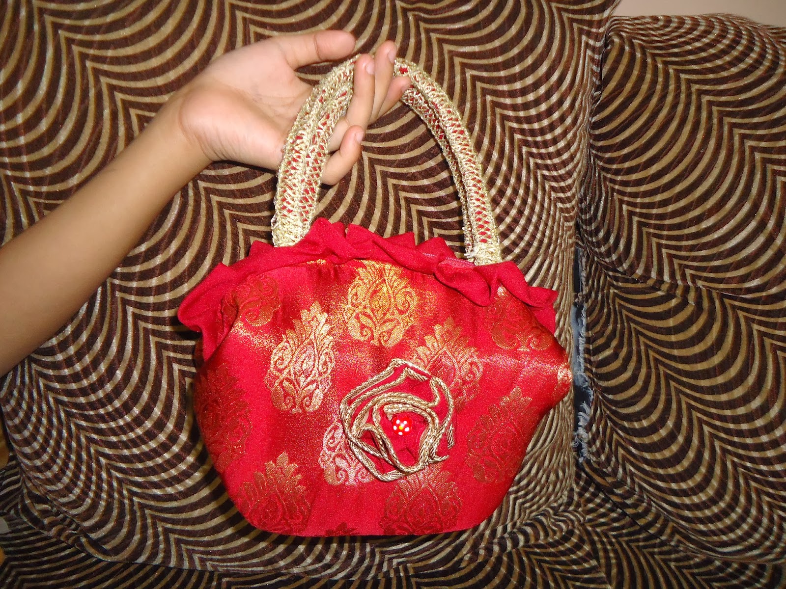 Sany's Creativity in Jewelry Making,Potli Bags and Stitching. Potli