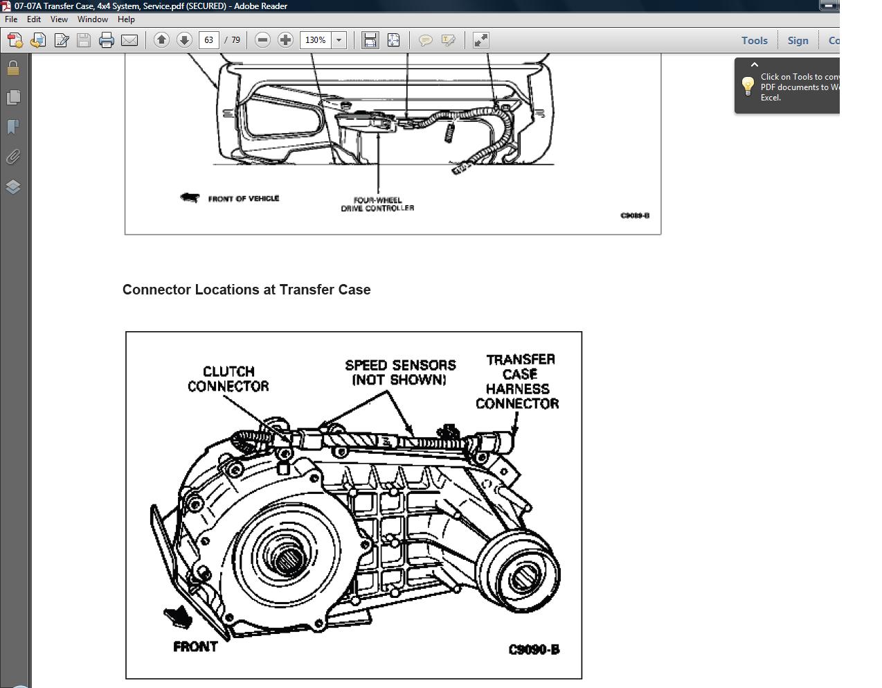 95 Ford explorer transmission diagram