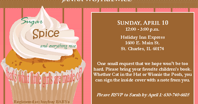 Pink Tye Design Baby Shower Invite Sugar And E Everything Nice