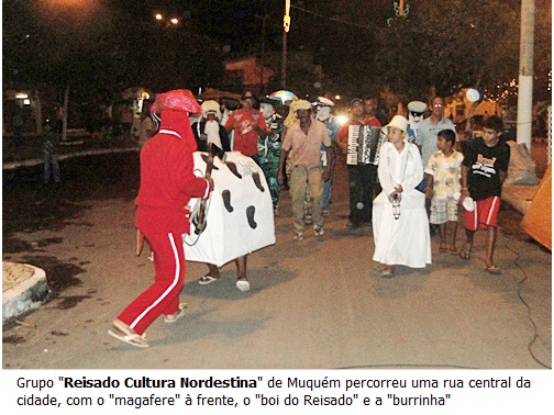 Grupo "Reisado Cultura Nordestina" de Muquém, fundado em 1951, é o único do município de Cariré em atividades