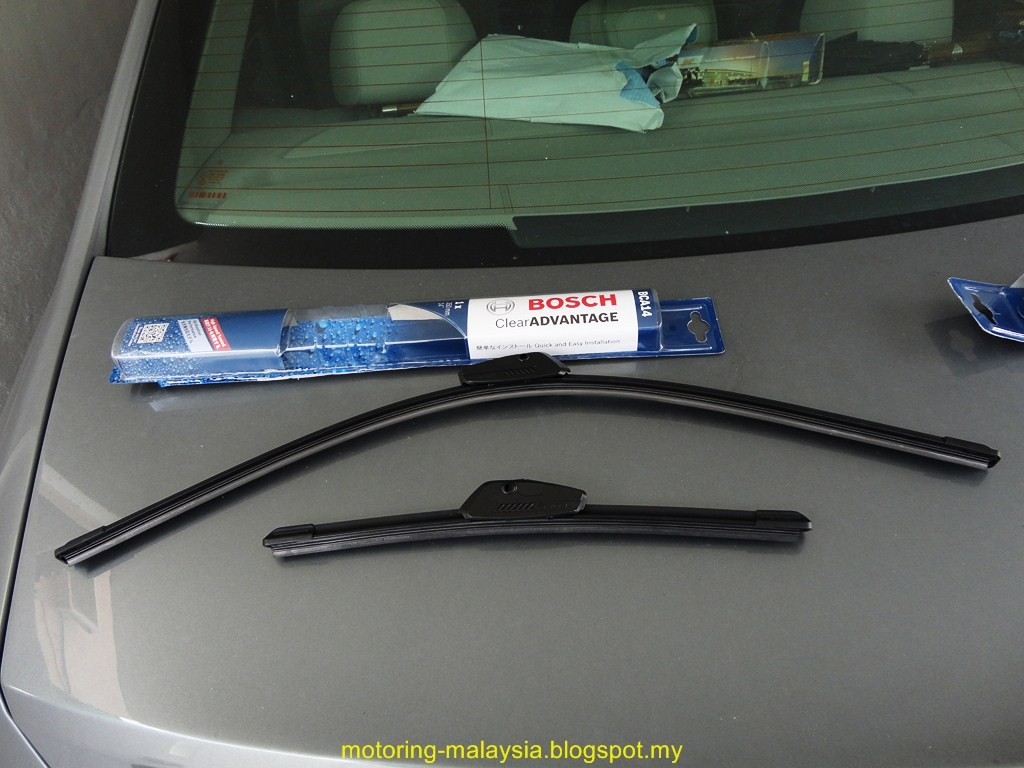 MotoringMalaysia Product Review Trying out the Bosch Clear Advantage