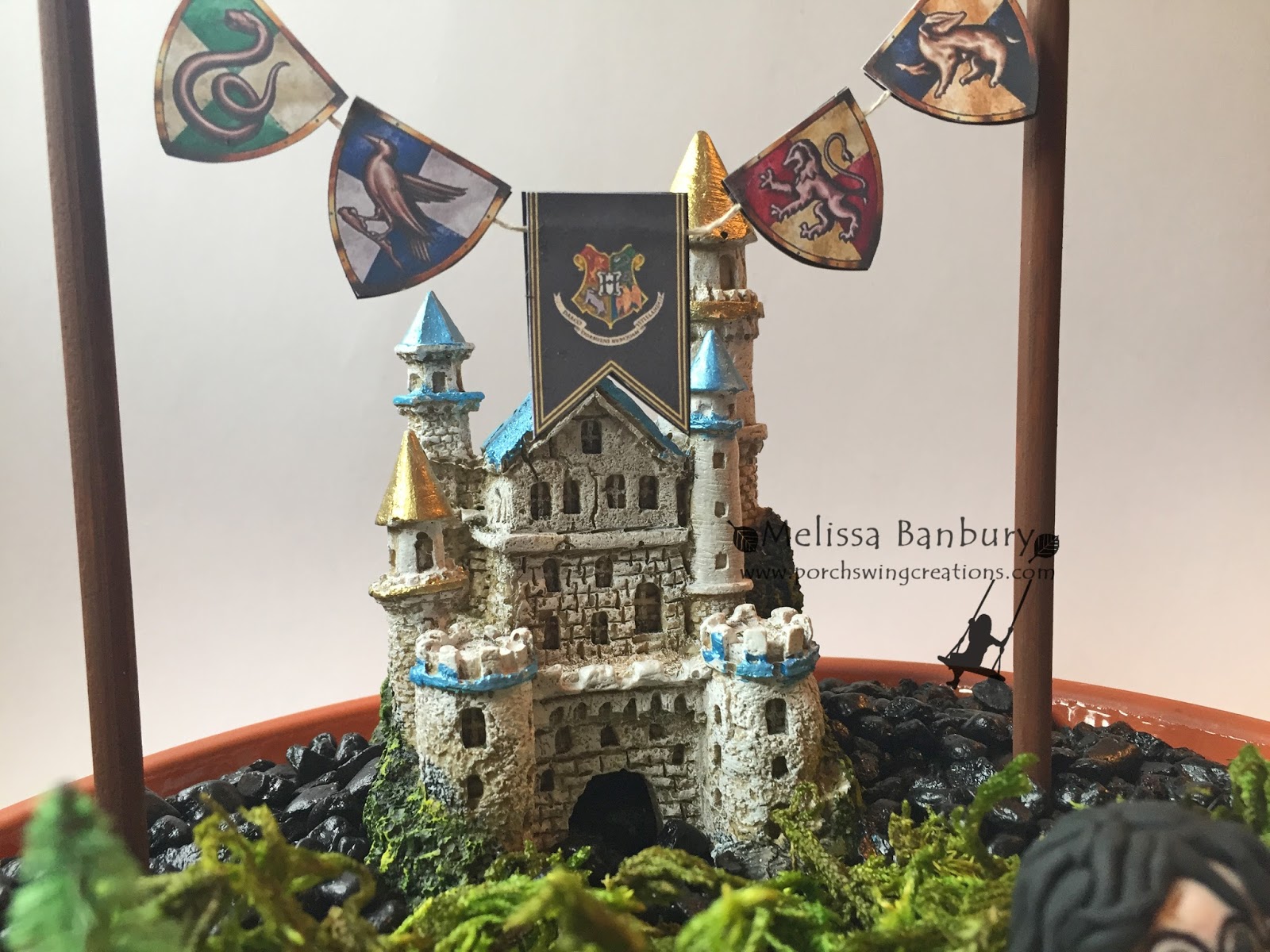 Porch Swing Creations Harry Potter ZFold Card & Fairy Garden