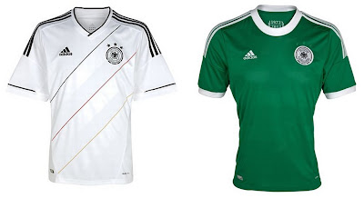 Germany Home+Away Euro 2012 Kits (Adidas)