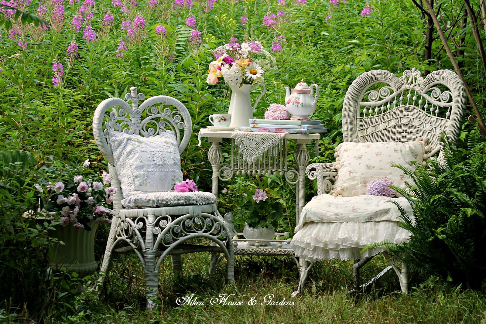 Aiken House & Gardens: Our Romantic Garden Aiken House & Gardens: Our Romantic Garden on Romantic Patio Ideas id=46655