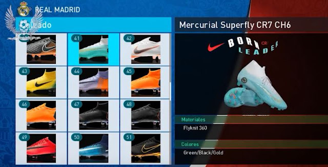 mercurial superfly cr7 2018