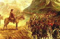 José de San Martín en enero de 1817 Dibujo de don José de San Martín frente a su ejercito
