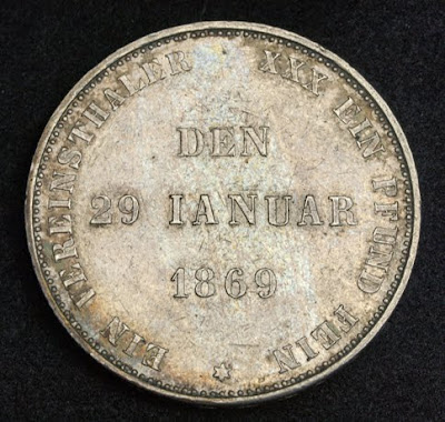 German Commemorative Silver Thaler coin