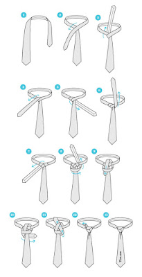 how to wear a unique trinity tie