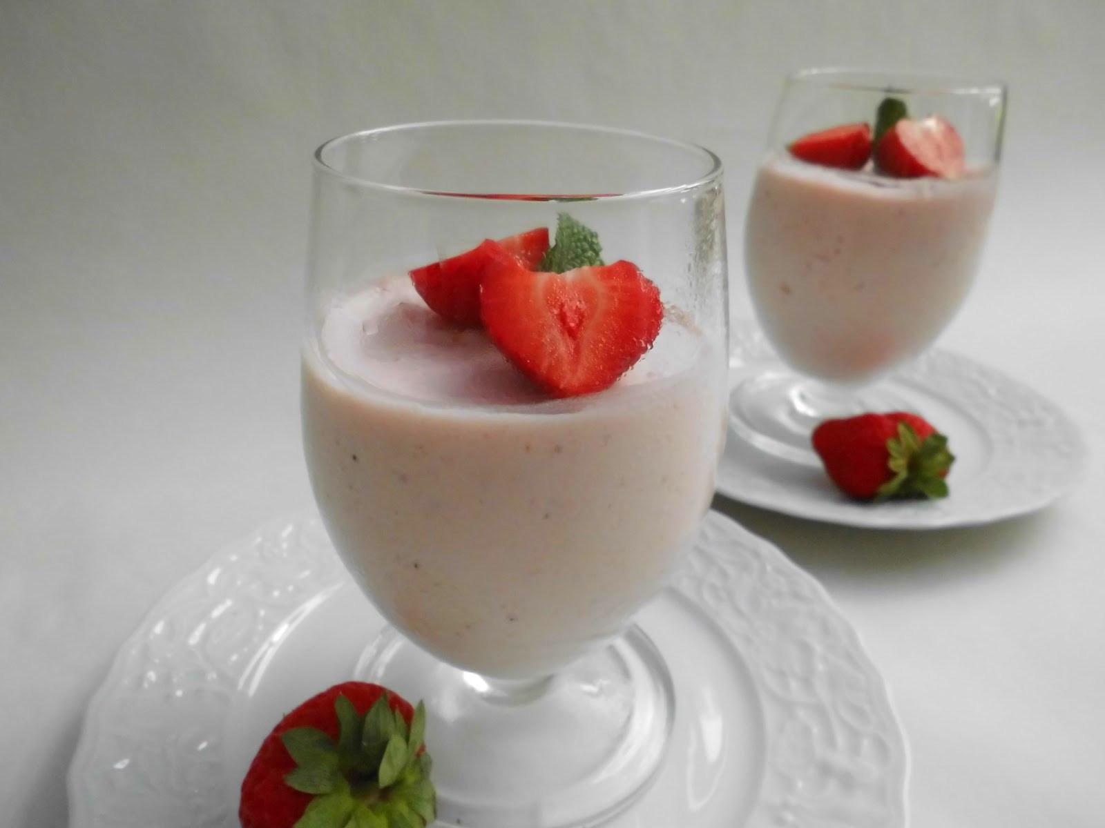 creaymme Aardbeienmousse met mascarpone