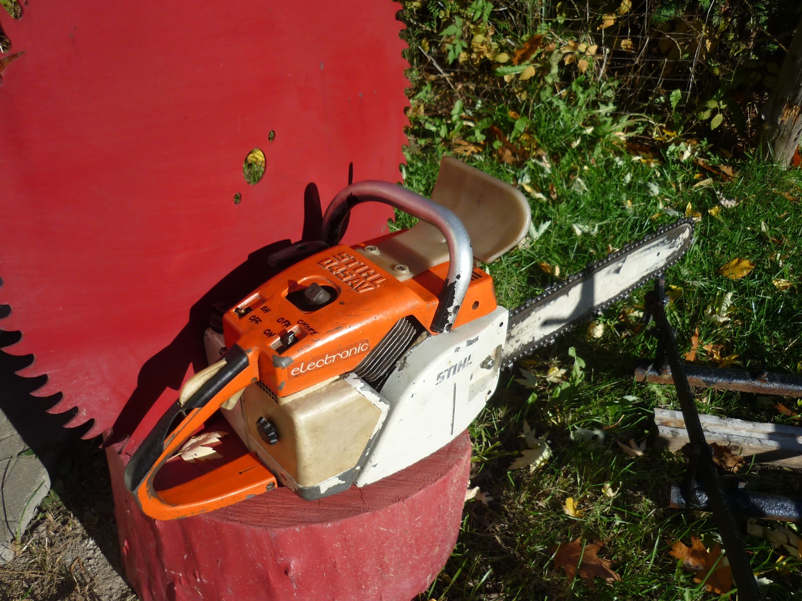VINTAGE CHAINSAW COLLECTION STIHL 045 AV.
