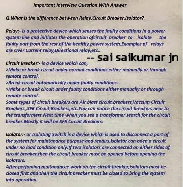 difference between relay and circuit breaker pdf