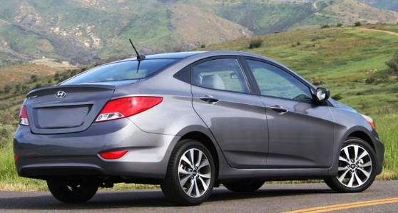 Hyundai Accent 2018 Rear draw