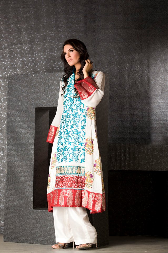 Fashion world latest Fashion: Pakistan winter fashion dresses designs.