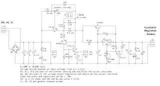 Electronics Circuit Application: Variable Adjustable power supply