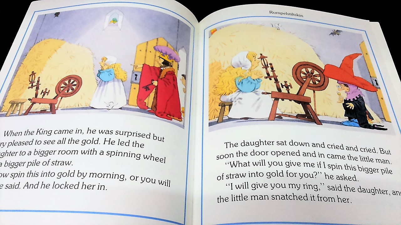 Kid Books Blog 71.Rumpelstiltskin / Sleeping Beauty