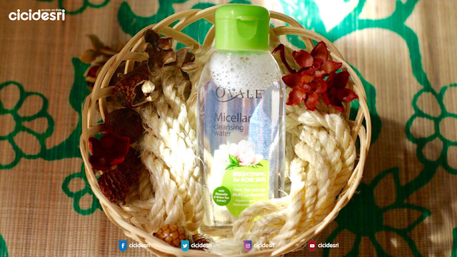 review OVALE MICELLAR WATER BRIGHTENING, harga OVALE MICELLAR WATER BRIGHTENING, 