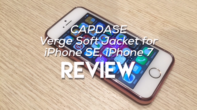 Capdase Verge Soft Jacket Case for iPhone SE, 7/7 Plus