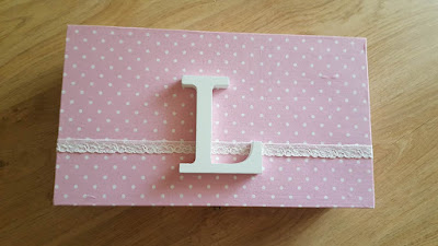 Fabric Covered Wooden Box Fabric Covered Wooden Box