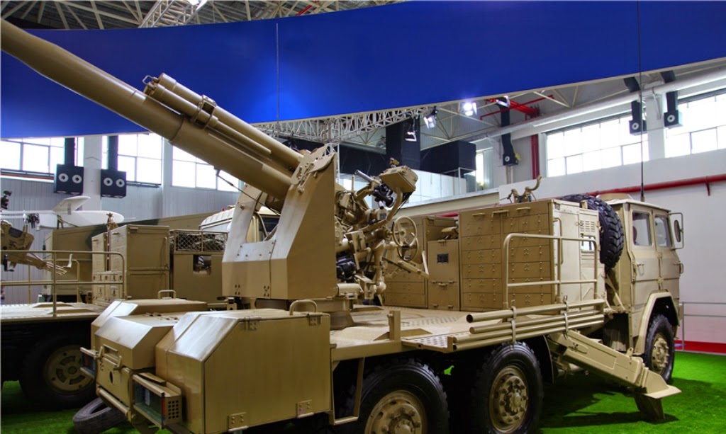 Chinese PCL-09 CS/SH1 122 Wheeled Self-Propelled Howitzer | Chinese ...