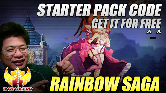 Rainbow Saga, Free Starter Pack Code