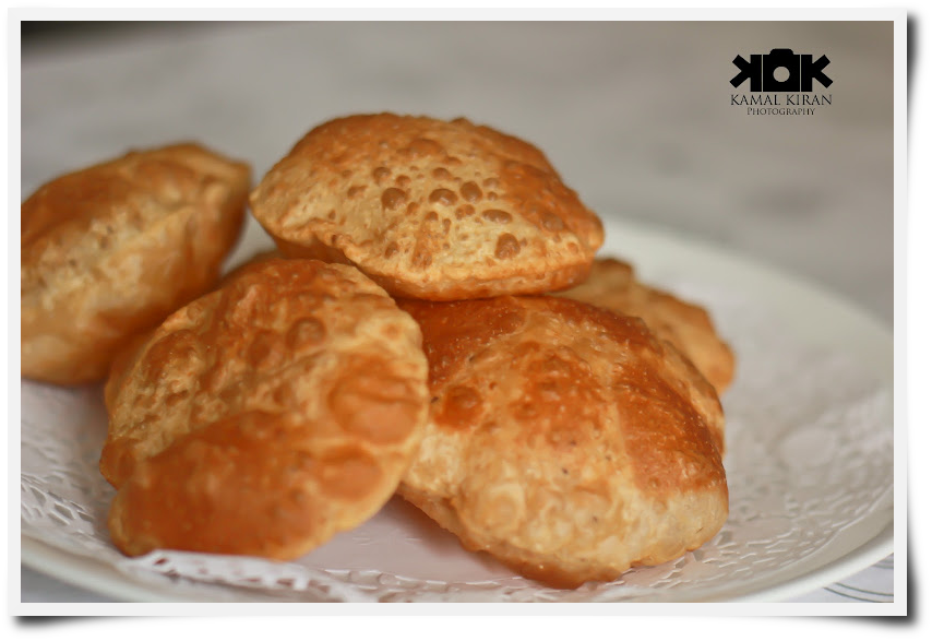 Food for art, heart and thought!: Poori, Hyderabadi Chole and Chennai