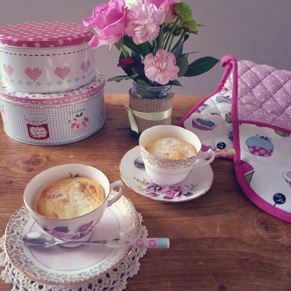 Teacup Lemon Souffles Ashley Thomas Design