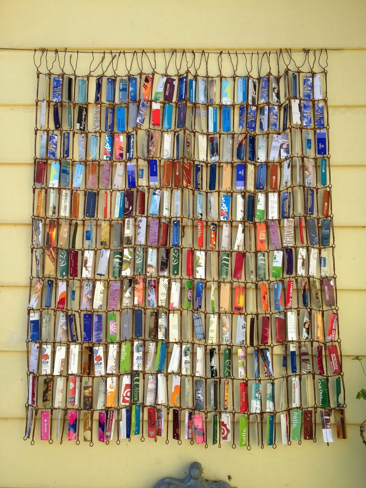 Beyond the Cookie Cutter: Weekend Inspiration: Plastic Cards