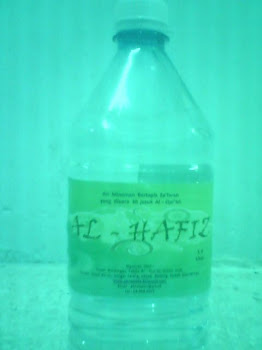 Air Minuman Bertapis Zaafaran (saffron) yang Dibaca 30 Juzuk Al-Quran oleh Pelajar-pelajar Tahfiz