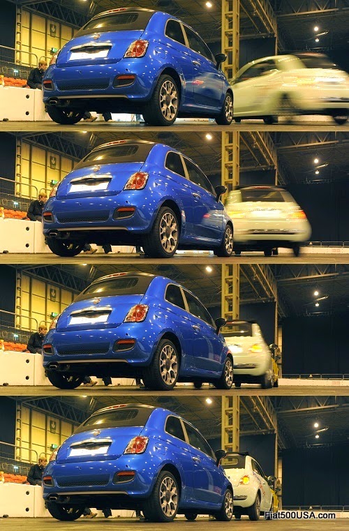 Fiat 500 World Record Parking Job