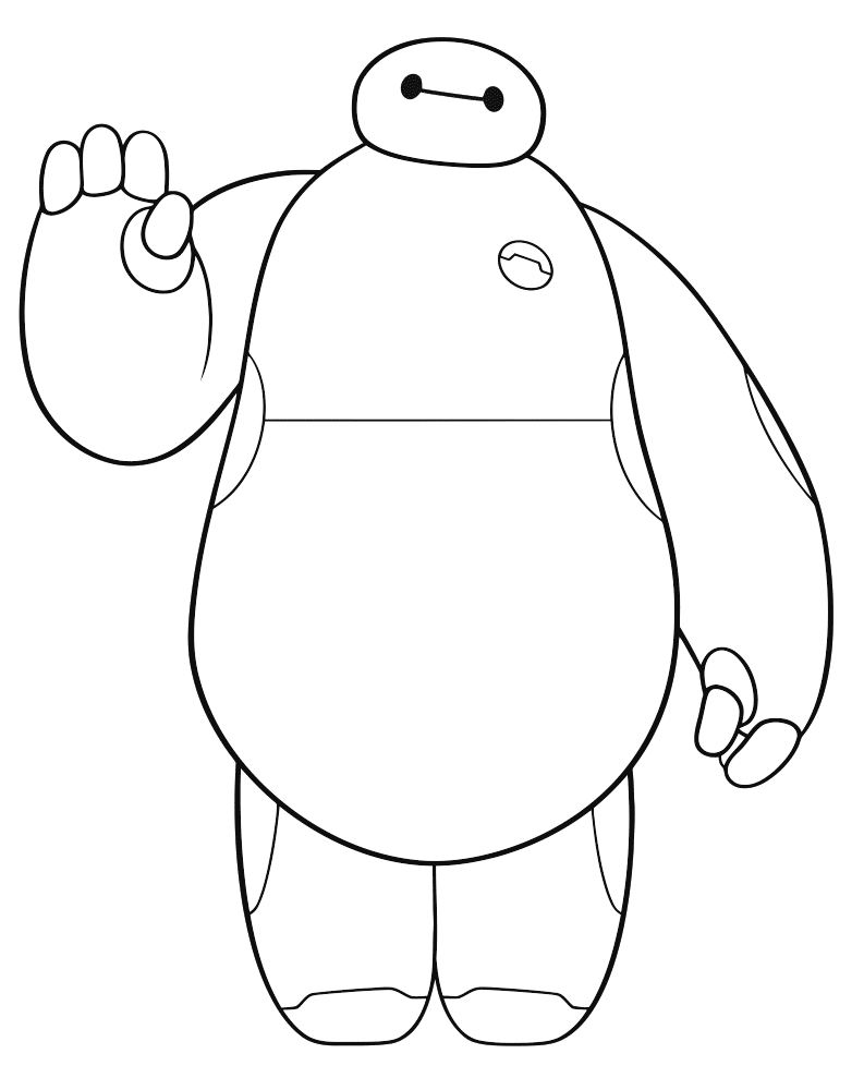 ba max coloring pages - photo #11